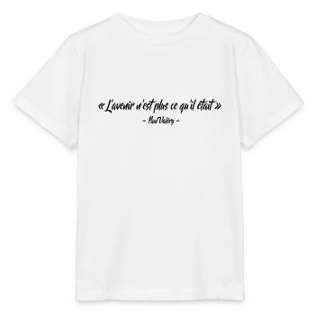 Die Zukunft ist nicht, was es war - Stanley/Stella Kinder T-Shirt MINI CREATOR  - Weiß - Vorne - Maike (125cm)