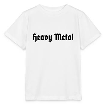 Heavy Metal - T-shirt bio MINI CREATOR Stanley/Stella Enfant - blanc - Devant - Maike (125cm)