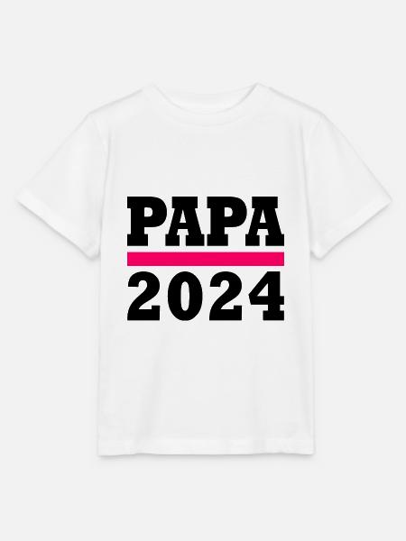 Papa 2024 - Stanley/Stella Kinder T-Shirt MINI CREATOR - Weiß