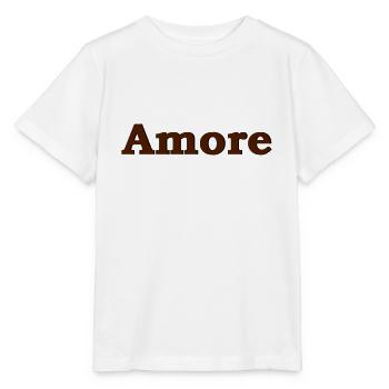 Amore - T-shirt bio MINI CREATOR Stanley/Stella Enfant - blanc - Devant - Maike (125cm)