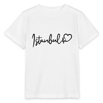 Istanbul heartbeat - Stanley/Stella MINI CREATOR Kids’ T-Shirt - white - Front - Maike (125cm)