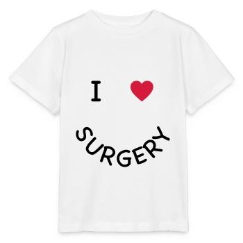 chirurgien - T-shirt bio MINI CREATOR Stanley/Stella Enfant - blanc - Devant - Maike (125cm)