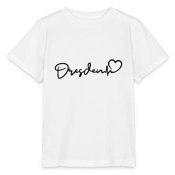 Dresden heartbeat Dresden - Stanley/Stella MINI CREATOR Kids’ T-Shirt - white - Front - Maike (125cm)