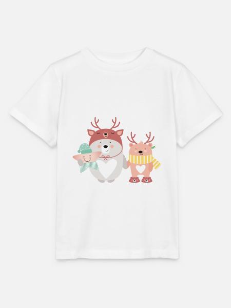 Bär & Rentier - Stanley/Stella Kinder T-Shirt MINI CREATOR  - Weiß
