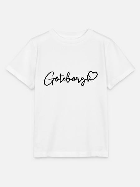 Göteborg Herzschlag - Stanley/Stella Kinder T-Shirt MINI CREATOR - Weiß