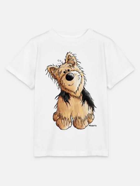 Yorkshire Terrier - Hund - Stanley/Stella Kinder T-Shirt MINI CREATOR  - Weiß