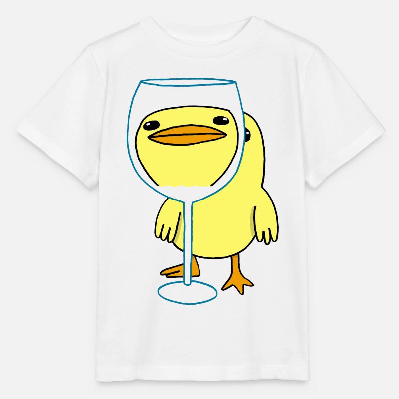 Poussin kawaii - T-shirt bio MINI CREATOR Stanley/Stella Enfant - blanc