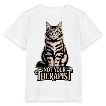 Pas votre thérapeute - T-shirt bio MINI CREATOR Stanley/Stella Enfant - blanc - Devant - Maike (125cm)