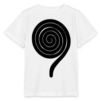 Nine 9th Birthday - Stanley/Stella MINI CREATOR Kids’ T-Shirt - white - Front - Maike (125cm)