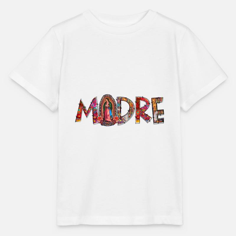 Madre Notre-Dame - T-shirt bio MINI CREATOR Stanley/Stella Enfant - blanc