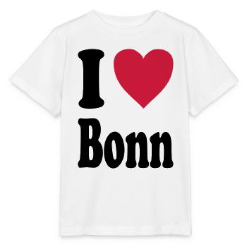 J'adore Bonn - T-shirt bio MINI CREATOR Stanley/Stella Enfant - blanc - Devant - Maike (125cm)