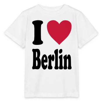 I love Berlin - Stanley/Stella Kinder T-Shirt MINI CREATOR  - Weiß - Vorne - Maike (125cm)