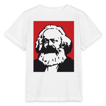Karl Marx - Stanley/Stella MINI CREATOR Kids’ T-Shirt - white - Front - Maike (125cm)