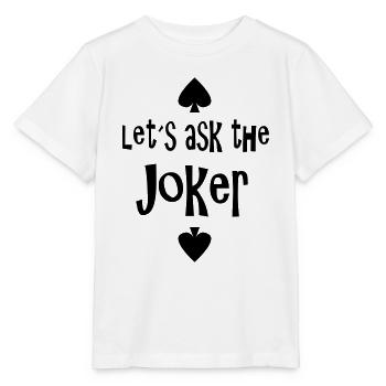 Joker - T-shirt bio MINI CREATOR Stanley/Stella Enfant - blanc - Devant - Maike (125cm)