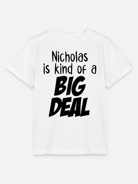 Nicholas ist eine große Sache - Stanley/Stella Kinder T-Shirt MINI CREATOR - Weiß