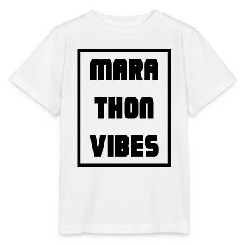Marathon Triathlon Running Jogging Biking Cycling - Stanley/Stella MINI CREATOR Kids’ T-Shirt - white - Front - Maike (125cm)