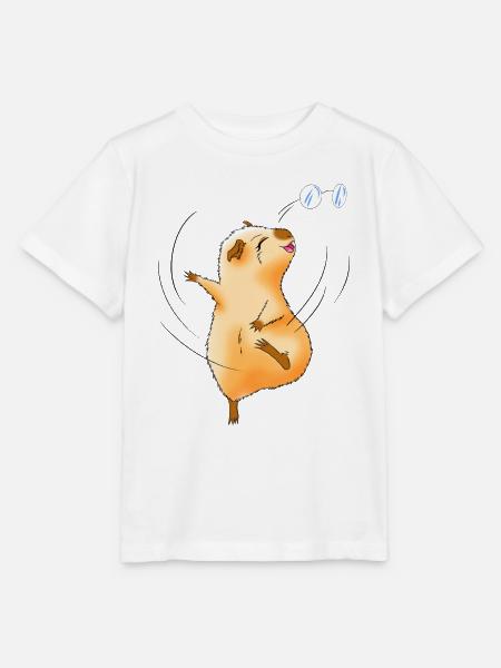 Glückliche Charlotte - Stanley/Stella Kinder T-Shirt MINI CREATOR  - Weiß