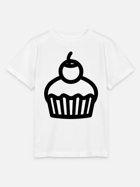 Cupcake - Stanley/Stella Kinder T-Shirt MINI CREATOR - Weiß