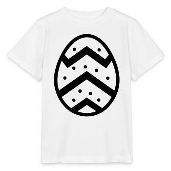 Oeuf de Pâques - T-shirt bio MINI CREATOR Stanley/Stella Enfant - blanc - Devant - Maike (125cm)
