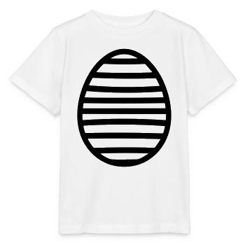 Easter Egg - Stanley/Stella MINI CREATOR Kids’ T-Shirt - white - Front - Maike (125cm)