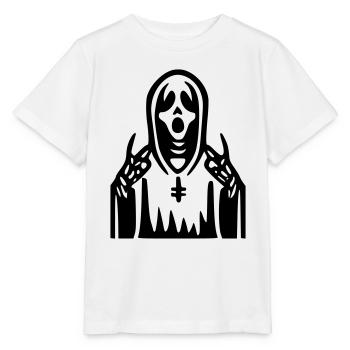 Prêtre Scream - T-shirt bio MINI CREATOR Stanley/Stella Enfant - blanc - Devant - Maike (125cm)