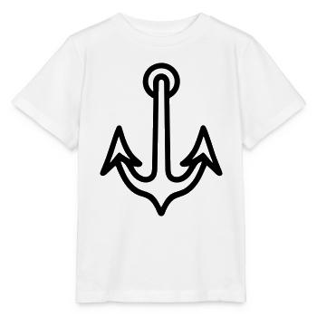 Ancre - T-shirt bio MINI CREATOR Stanley/Stella Enfant - blanc - Devant - Maike (125cm)