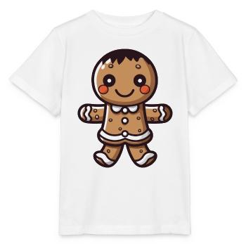 lebkuchen junge - Stanley/Stella Kinder T-Shirt MINI CREATOR  - Weiß - Vorne - Maike (125cm)