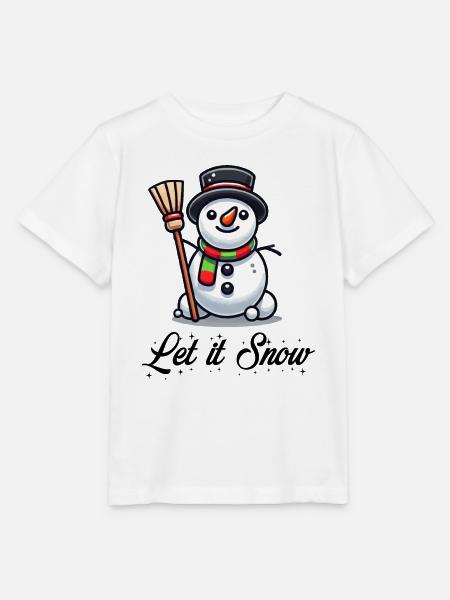 Schneemann Comic - Stanley/Stella Kinder T-Shirt MINI CREATOR  - Weiß
