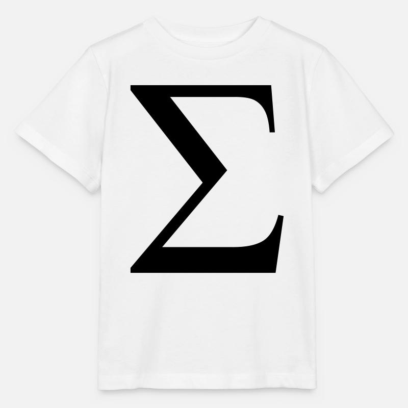 sigma greek - Stanley/Stella Kinder T-Shirt MINI CREATOR  - Weiß