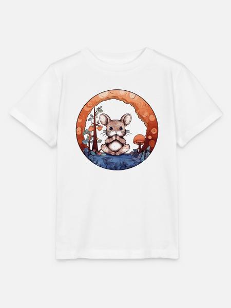 Kleines Mäuschen Maus - Stanley/Stella Kinder T-Shirt MINI CREATOR - Weiß