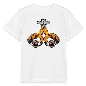 poulet - T-shirt bio MINI CREATOR Stanley/Stella Enfant - blanc - Devant - Maike (125cm)