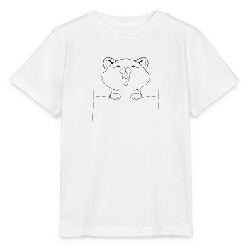 kitten - Stanley/Stella MINI CREATOR Kids’ T-Shirt - white - Front - Maike (125cm)