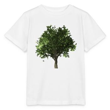 forest woods woodland wald tree baumstamm175 - Stanley/Stella Kinder T-Shirt MINI CREATOR  - Weiß - Vorne - Maike (125cm)
