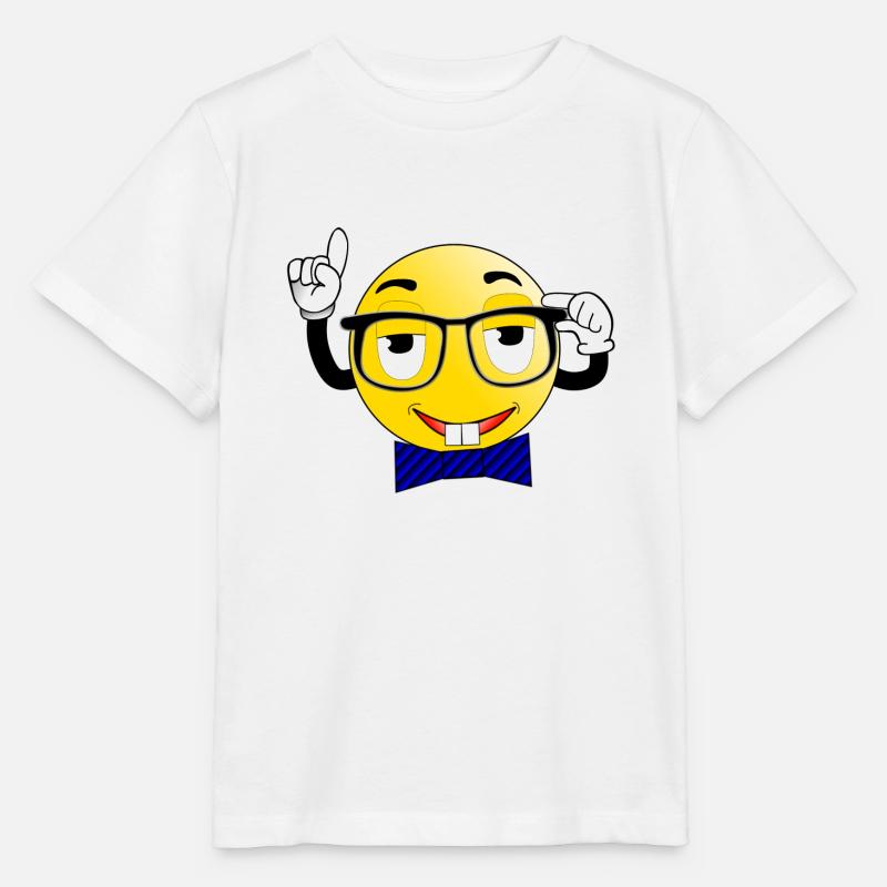 Smiley - Stanley/Stella Kinder T-Shirt MINI CREATOR  - Weiß