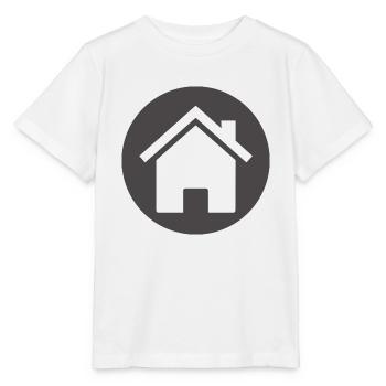 construction de maisons maison maison architecture gebaeude206 - T-shirt bio MINI CREATOR Stanley/Stella Enfant - blanc - Devant - Maike (125cm)