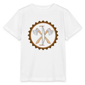 Förster Logo - Stanley/Stella Kinder T-Shirt MINI CREATOR  - Weiß - Vorne - Maike (125cm)