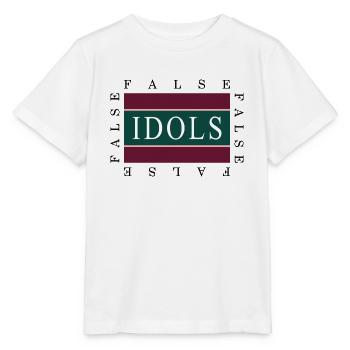 False Idols graphique - T-shirt bio MINI CREATOR Stanley/Stella Enfant - blanc - Devant - Maike (125cm)