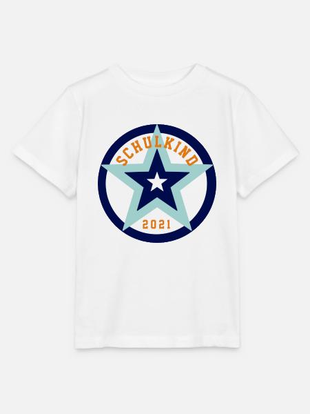 SCHULKIND 2021 - EINSCHULUNG - SCHULANFÄNGER - Stanley/Stella Kinder T-Shirt MINI CREATOR - Weiß