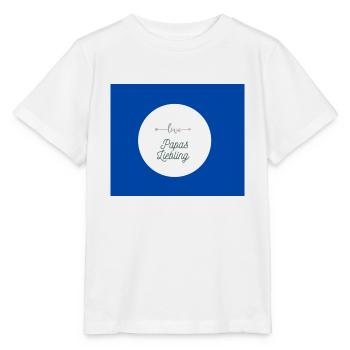 Papas Liebling - Stanley/Stella Kinder T-Shirt MINI CREATOR  - Weiß - Vorne - Maike (125cm)