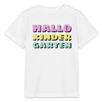 BONJOUR MATERNELLE - ENFANT DE MATERNELLE - GARDE D’ENFANTS APRÈS L’ÉCOLE - T-shirt bio MINI CREATOR Stanley/Stella Enfant - blanc - Devant - Maike (125cm)