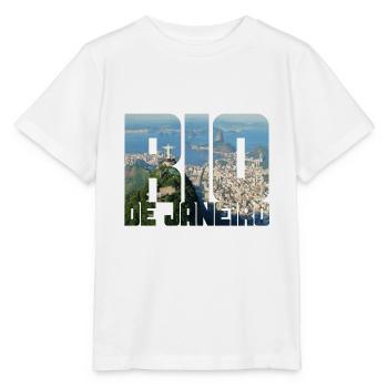 Rio de Janeiro - Stanley/Stella Kinder T-Shirt MINI CREATOR  - Weiß - Vorne - Maike (125cm)