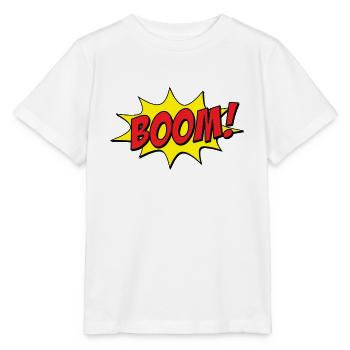 BOOM! comique - T-shirt bio MINI CREATOR Stanley/Stella Enfant - blanc - Devant - Maike (125cm)