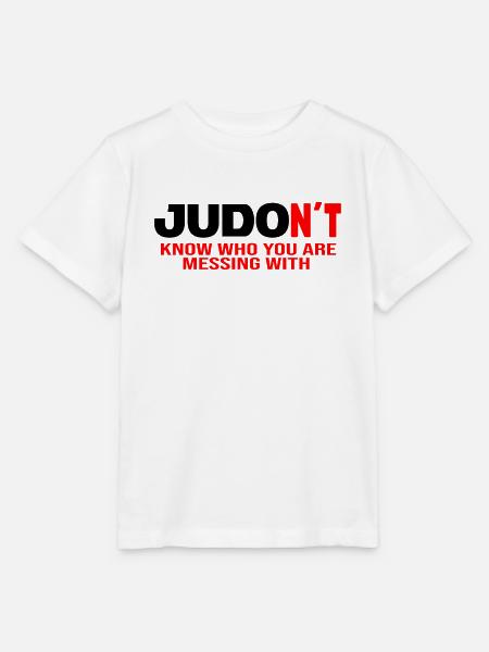 Judo Kampfsport-JUDO Judoka judomeister - Stanley/Stella Kinder T-Shirt MINI CREATOR  - Weiß