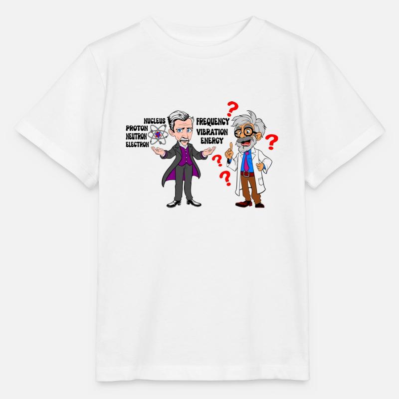 J’adore la science - T-shirt bio MINI CREATOR Stanley/Stella Enfant - blanc