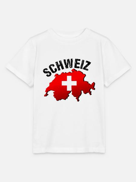Schweiz - Stanley/Stella Kinder T-Shirt MINI CREATOR  - Weiß
