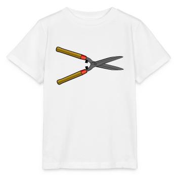 heckenschere strauecher buesche garten pflanzen - Stanley/Stella Kinder T-Shirt MINI CREATOR  - Weiß - Vorne - Maike (125cm)