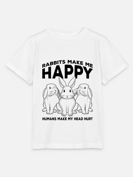 Hase - Stanley/Stella Kinder T-Shirt MINI CREATOR - Weiß