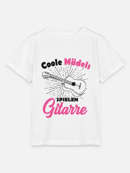 Gitarre - Stanley/Stella Kinder T-Shirt MINI CREATOR - Weiß