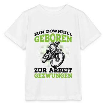 Downhill - Stanley/Stella Kinder T-Shirt MINI CREATOR  - Weiß - Vorne - Maike (125cm)