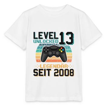 Joueur du 13e anniversaire - T-shirt bio MINI CREATOR Stanley/Stella Enfant - blanc - Devant - Maike (125cm)
